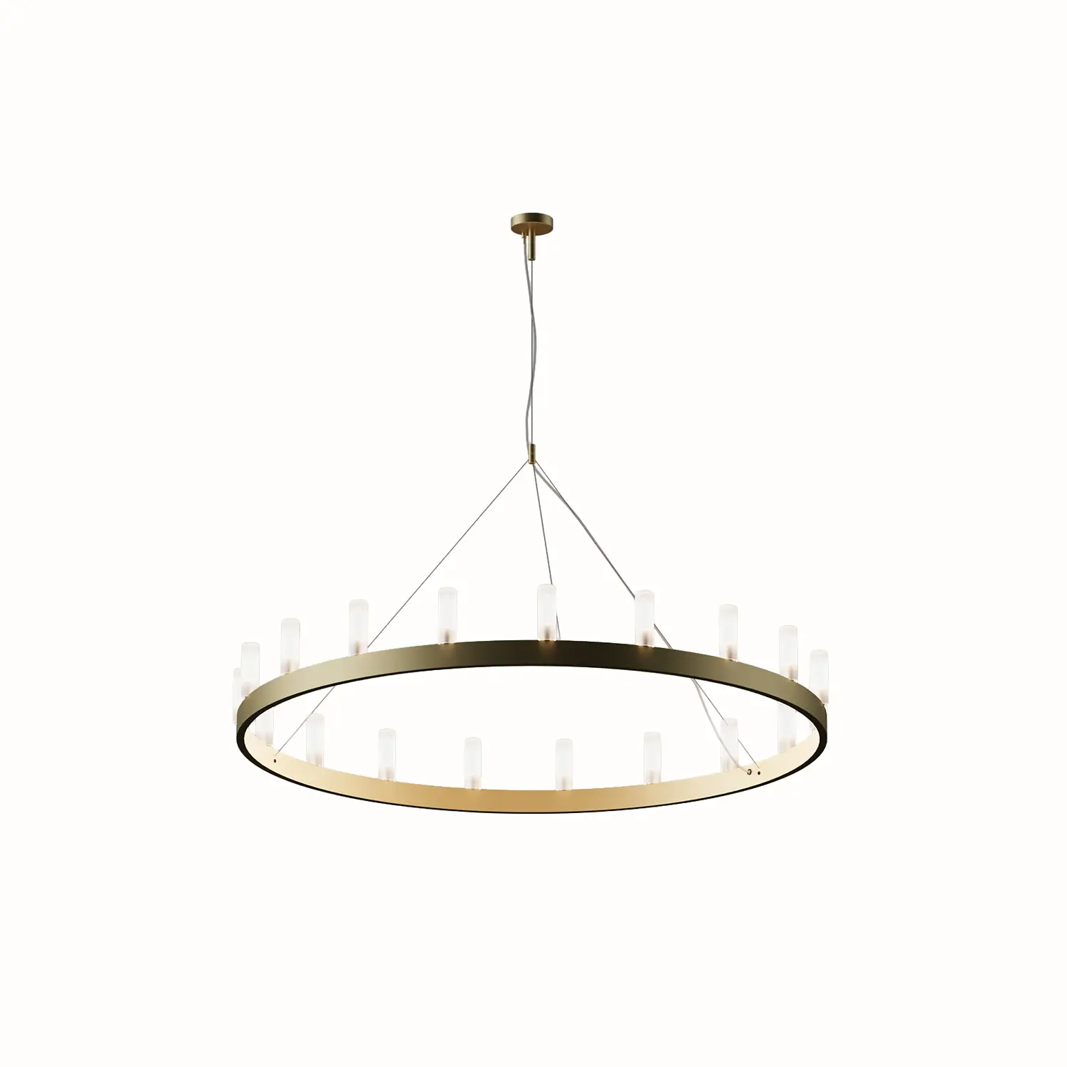 fontanaarte bright light chandelier david chipperfield